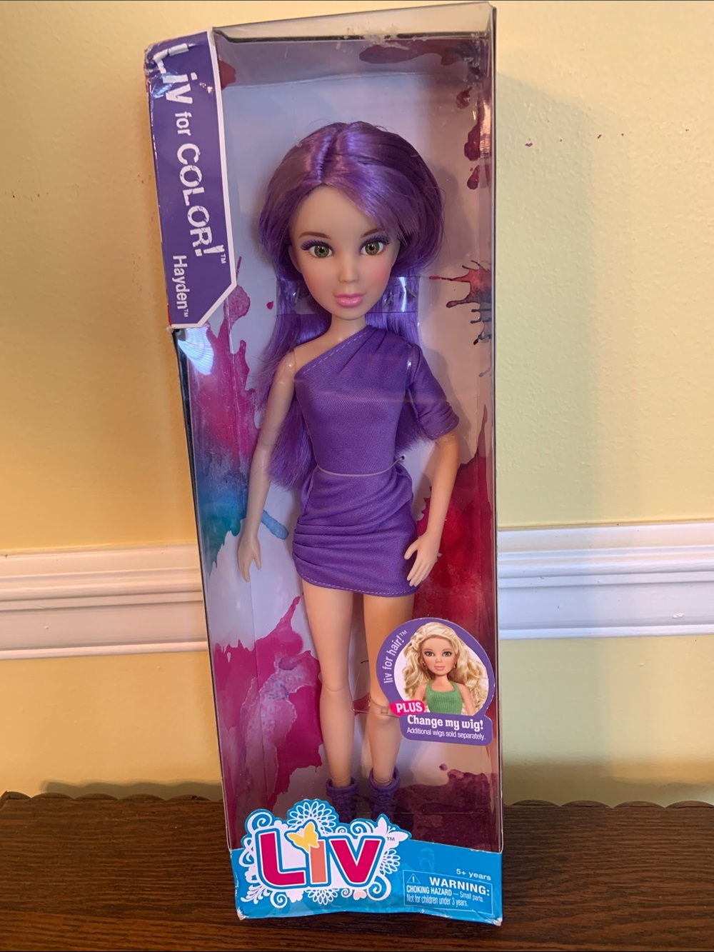 LIV for Color Hayden Doll with Purple Hair New 2012 Spin Master